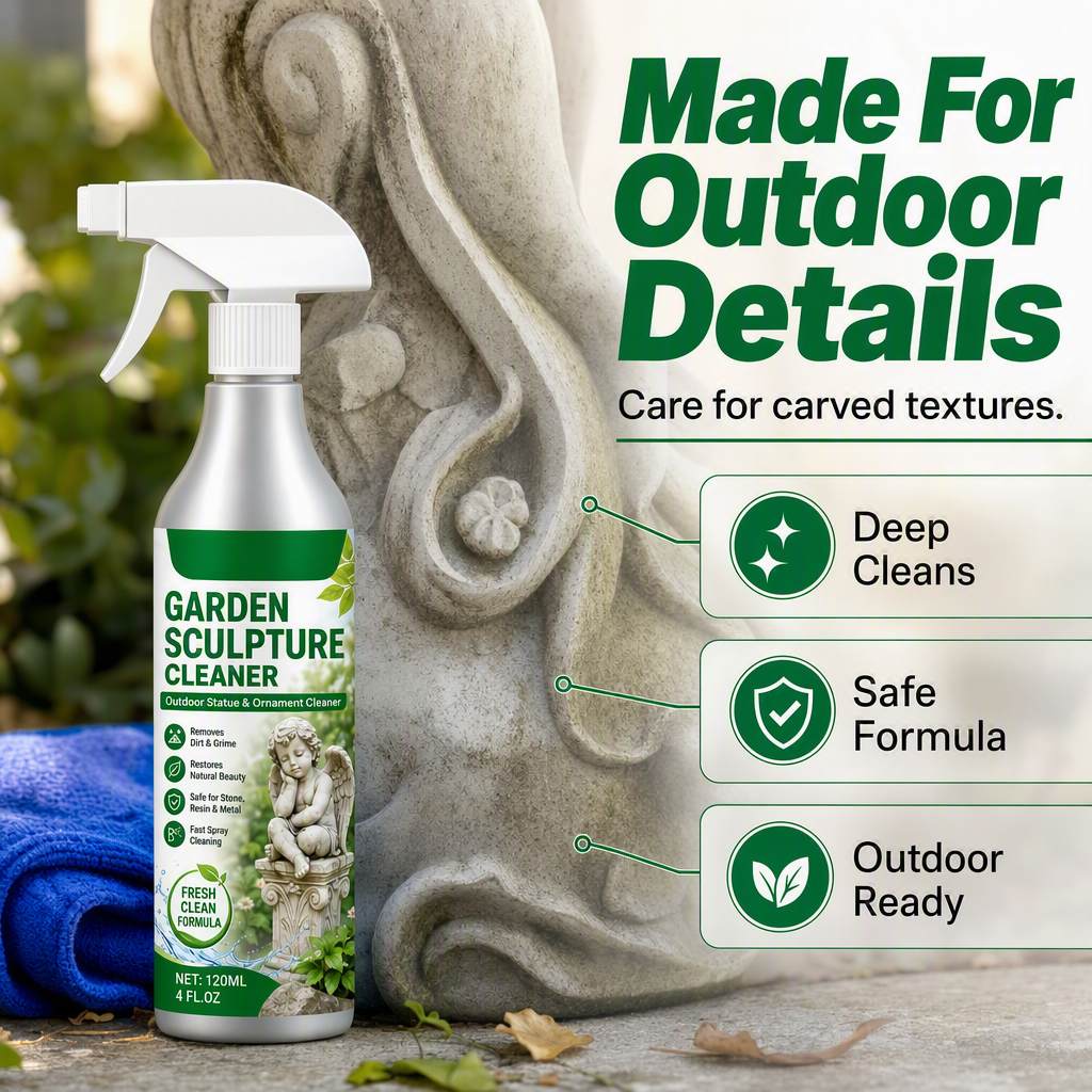 🥳2026 HOT SALE🥳💞50K+ SOLD!🧼Powerful Garden Sculpture Cleaner Spray