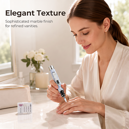 2-in-1 Electric Nail Drill with UV Gel Light Portable Manicure Pedicure Kit
