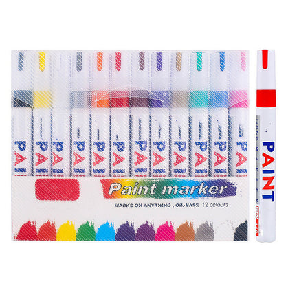 Oil-Based Waterproof Tire Paint Marker