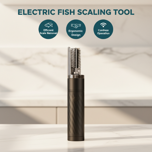 ✨ Rechargeable Fish Scaler — Fast, Skin-Friendly & Waterproof ⚡