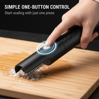 ✨ Rechargeable Fish Scaler — Fast, Skin-Friendly & Waterproof ⚡
