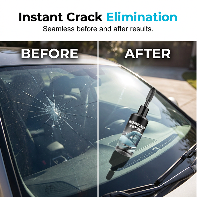 🔧 WINDSHIELD CRACK REPAIR KIT ✨
