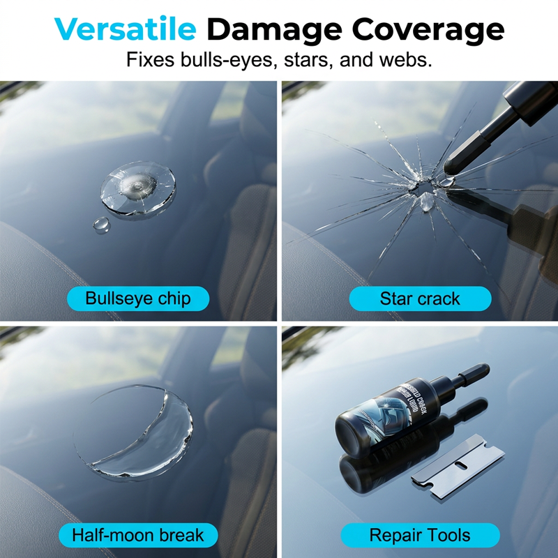 🔧 WINDSHIELD CRACK REPAIR KIT ✨