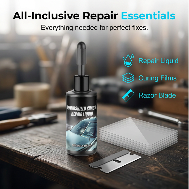 🔧 WINDSHIELD CRACK REPAIR KIT ✨