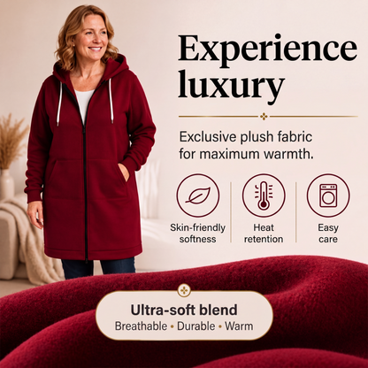 📢📢This Week's Special Price!!🔥🔥✨ Women's Zip-Up Fleece Hoodies