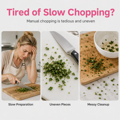✂️ Chop Herbs 5X Faster with Smart Kitchen Scissors 🌿