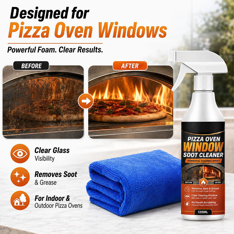 Pizza Oven Window Soot Cleaner Spray