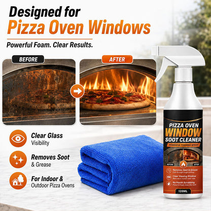 Pizza Oven Window Soot Cleaner Spray