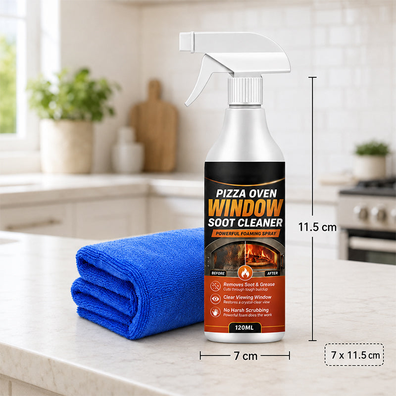 Pizza Oven Window Soot Cleaner Spray