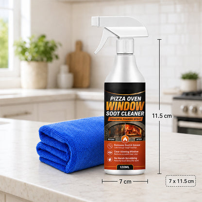 Pizza Oven Window Soot Cleaner Spray