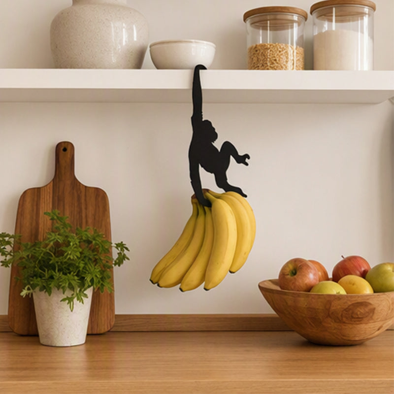 🐒 Monkey Shaped Banana Hook