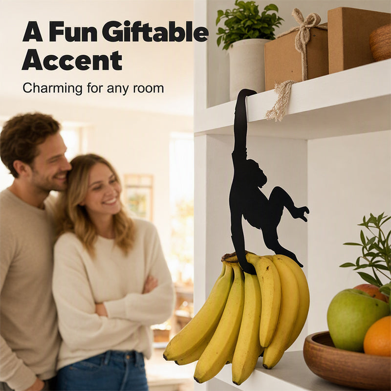 🐒 Monkey Shaped Banana Hook
