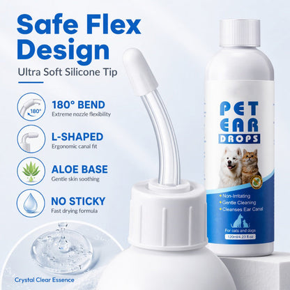 Gentle Pet Ear Cleaner Drops