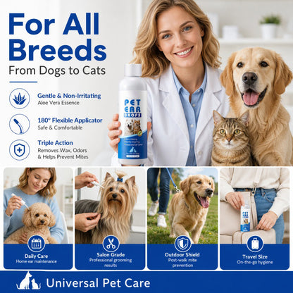 Gentle Pet Ear Cleaner Drops