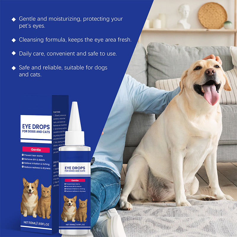 Universal Pet Eye Drops for Dogs and Cats