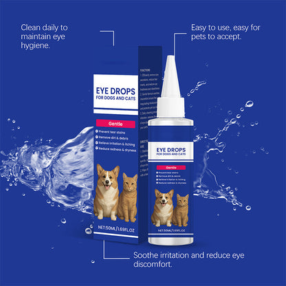 Universal Pet Eye Drops for Dogs and Cats