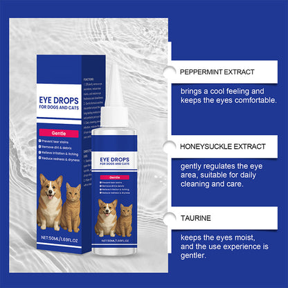 Universal Pet Eye Drops for Dogs and Cats