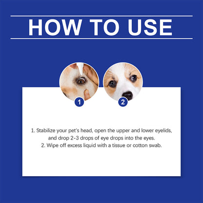 Universal Pet Eye Drops for Dogs and Cats