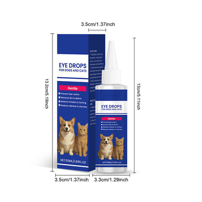 Universal Pet Eye Drops for Dogs and Cats