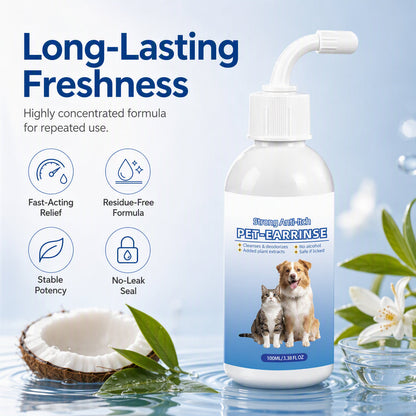 ⏳Limited-time 50% off⏰Pet Ear Cleaner for Dogs & Cats🐶🐱👂🪄