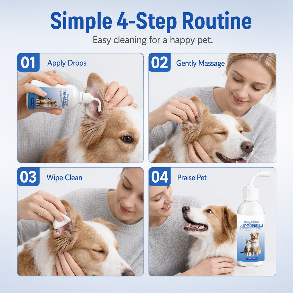 ⏳Limited-time 50% off⏰Pet Ear Cleaner for Dogs & Cats🐶🐱👂🪄