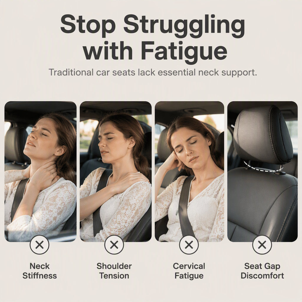 Car Headrest Cushion for Neck Support