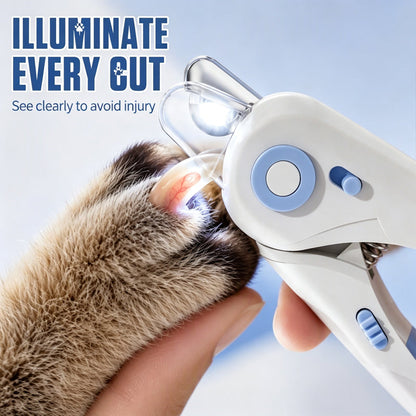 Pet Nail Clipper with Quick Sensor Light