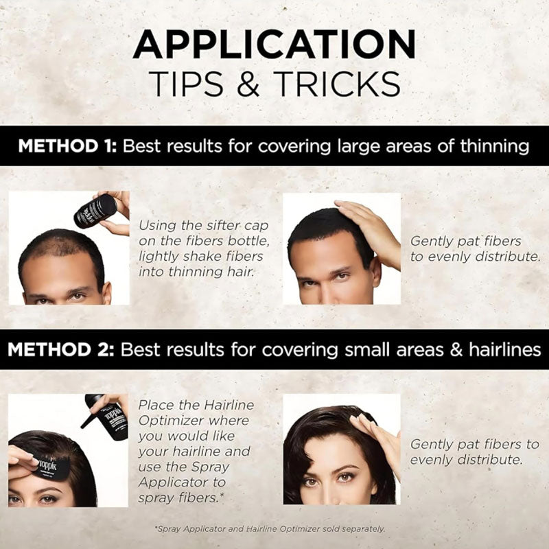 ✨ Hair Building Fibers Kit for an Instantly Fuller-Looking Style