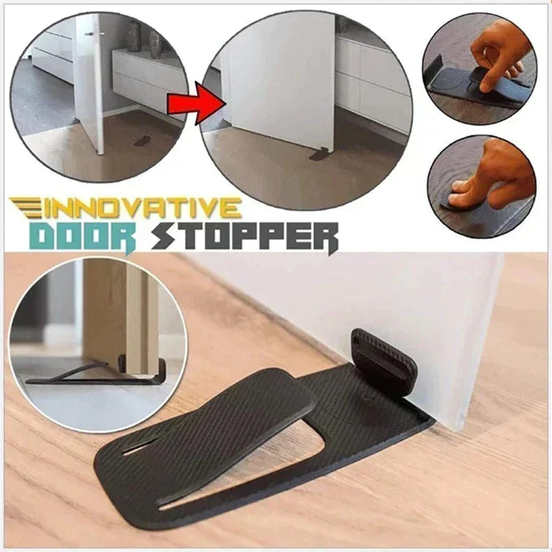 🚪 Floor Door Stopper – Foot Operated & No Drilling