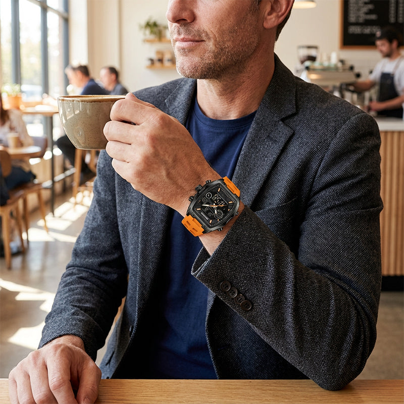 ⏳Time-Limited Special⏰Men's Dual Display Sports Watch – Analog-Digital Watch with Luminous Dial