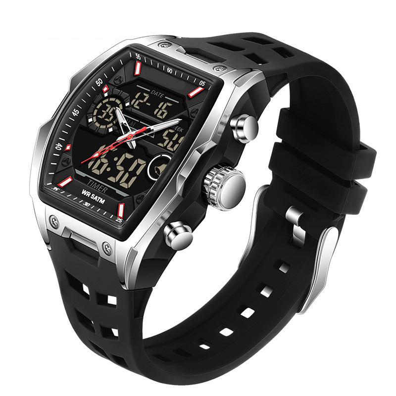 ⏳Time-Limited Special⏰Men's Dual Display Sports Watch – Analog-Digital Watch with Luminous Dial