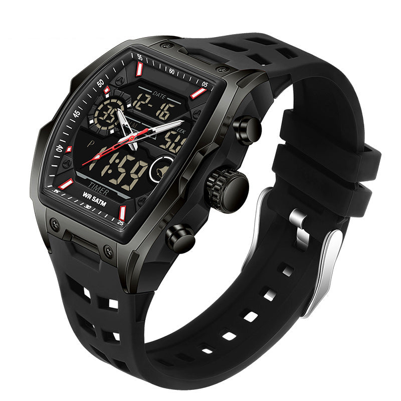 ⏳Time-Limited Special⏰Men's Dual Display Sports Watch – Analog-Digital Watch with Luminous Dial