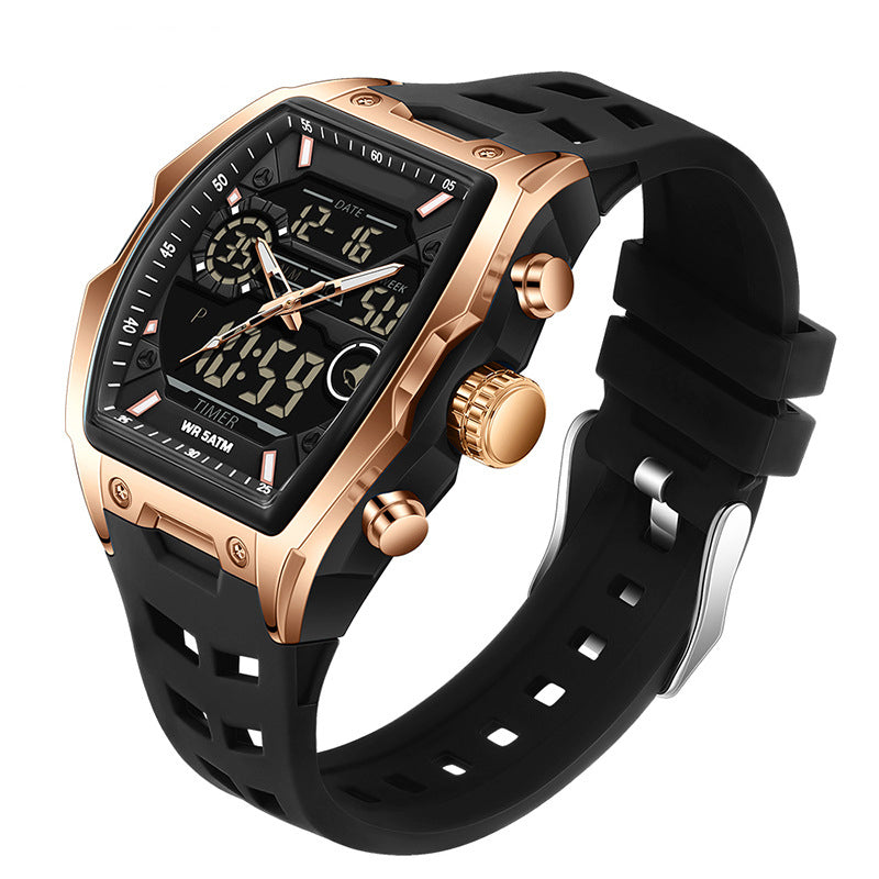 ⏳Time-Limited Special⏰Men's Dual Display Sports Watch – Analog-Digital Watch with Luminous Dial