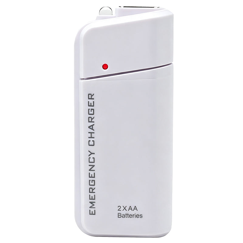 🔋50% OFF NOW! Portable Emergency Phone Charger‑AA Battery‑Powered Power Bank with LED Flashlight, Pocket‑Size USB Emergency Backup Charger for Outdoor Travel Camping