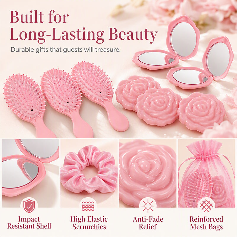 32pcs Pink Princess Party Favors Set