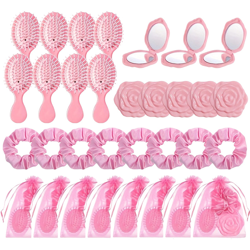32pcs Pink Princess Party Favors Set