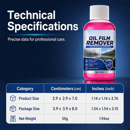 🔥Limited Time Promotion 50% OFF🔥Car Glass Oil Film Remover Windshield Cleaner