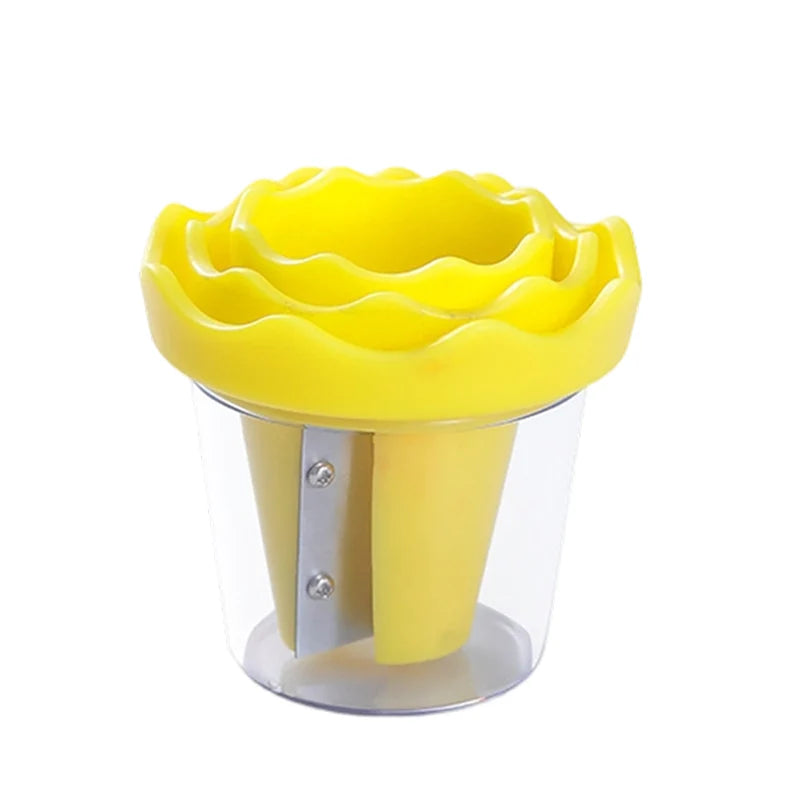 Manual Vegetable Spiralizer and Curler for Rose Flower Carving