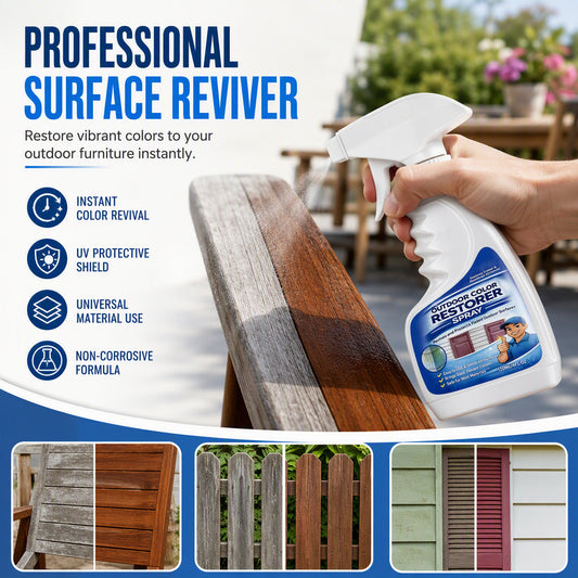🥳2026 HOT SALE🥳🛡️ 60% OFF! All-Season Wood Restorer – Penetrates deep to restore colour & creates protective shield against UV & moisture. Keep your garden furniture looking new! 🌳💪