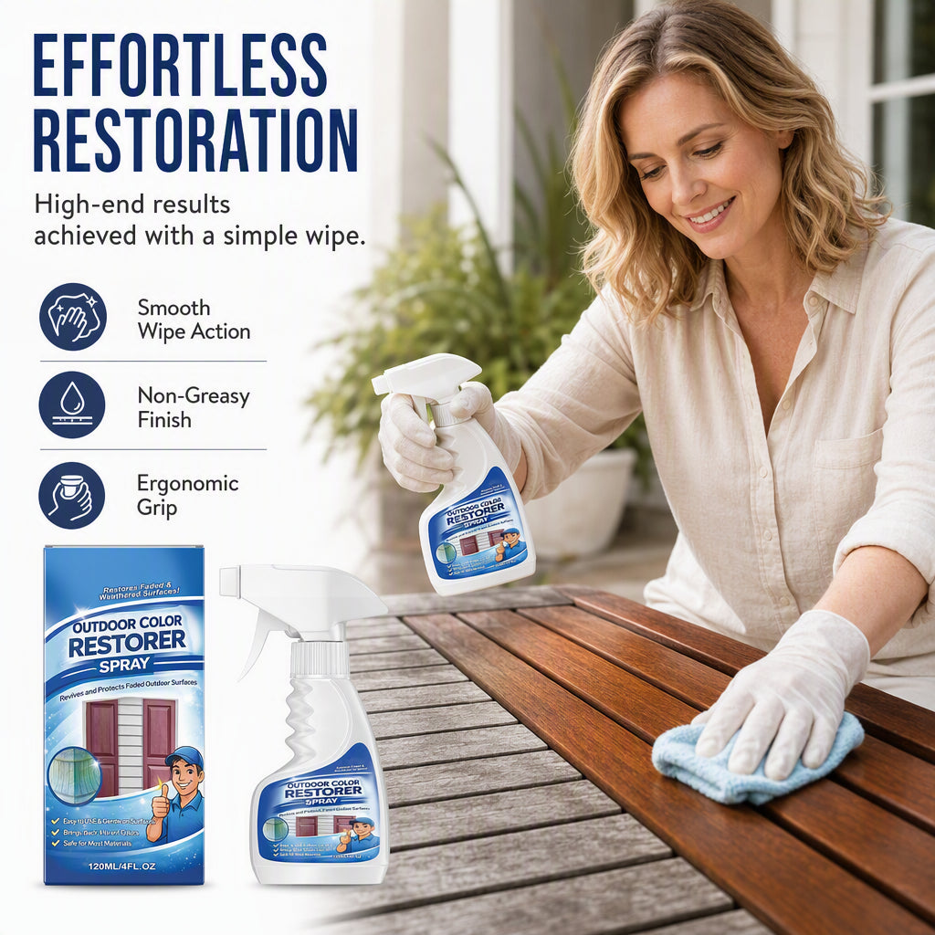 🥳2026 HOT SALE🥳🛡️ 60% OFF! All-Season Wood Restorer – Penetrates deep to restore colour & creates protective shield against UV & moisture. Keep your garden furniture looking new! 🌳💪