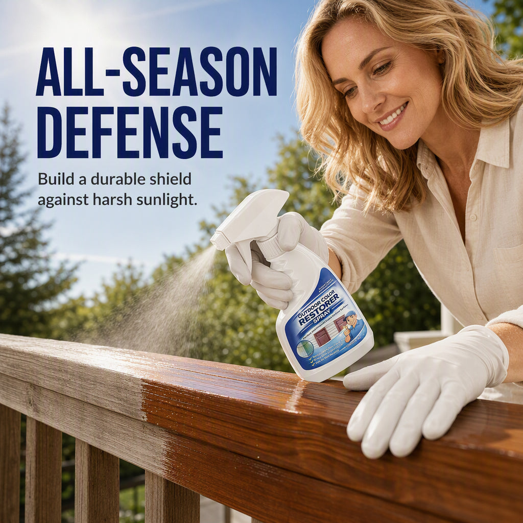 🥳2026 HOT SALE🥳🛡️ 60% OFF! All-Season Wood Restorer – Penetrates deep to restore colour & creates protective shield against UV & moisture. Keep your garden furniture looking new! 🌳💪