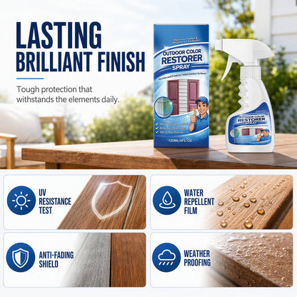 🥳2026 HOT SALE🥳🛡️ 60% OFF! All-Season Wood Restorer – Penetrates deep to restore colour & creates protective shield against UV & moisture. Keep your garden furniture looking new! 🌳💪