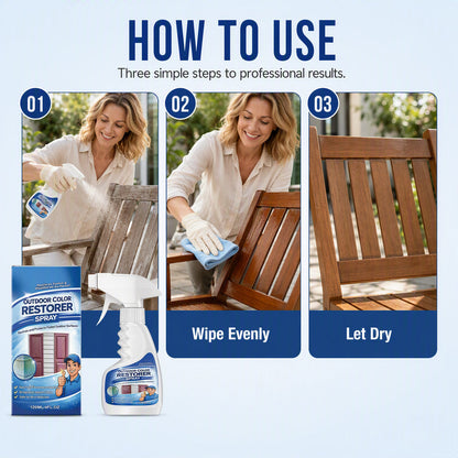 🥳2026 HOT SALE🥳🛡️ 60% OFF! All-Season Wood Restorer – Penetrates deep to restore colour & creates protective shield against UV & moisture. Keep your garden furniture looking new! 🌳💪