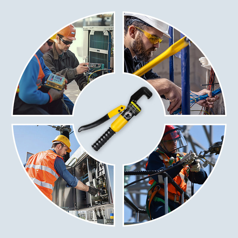 ⏳Time-Limited Special⏰Hand-Operated Hydraulic Crimping Tool for Cable Lugs