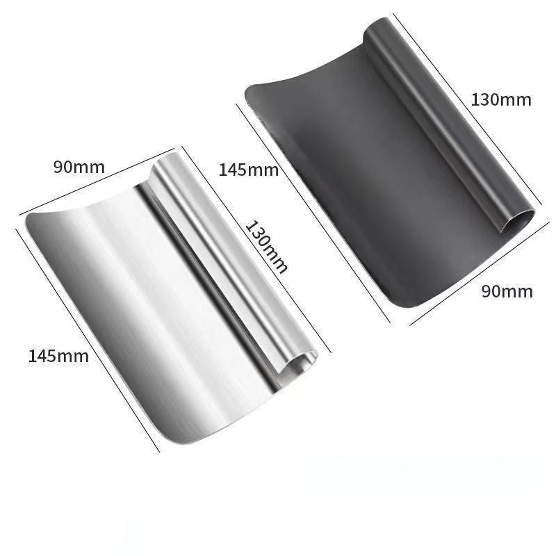 Ergonomic Curved Meat Scraper