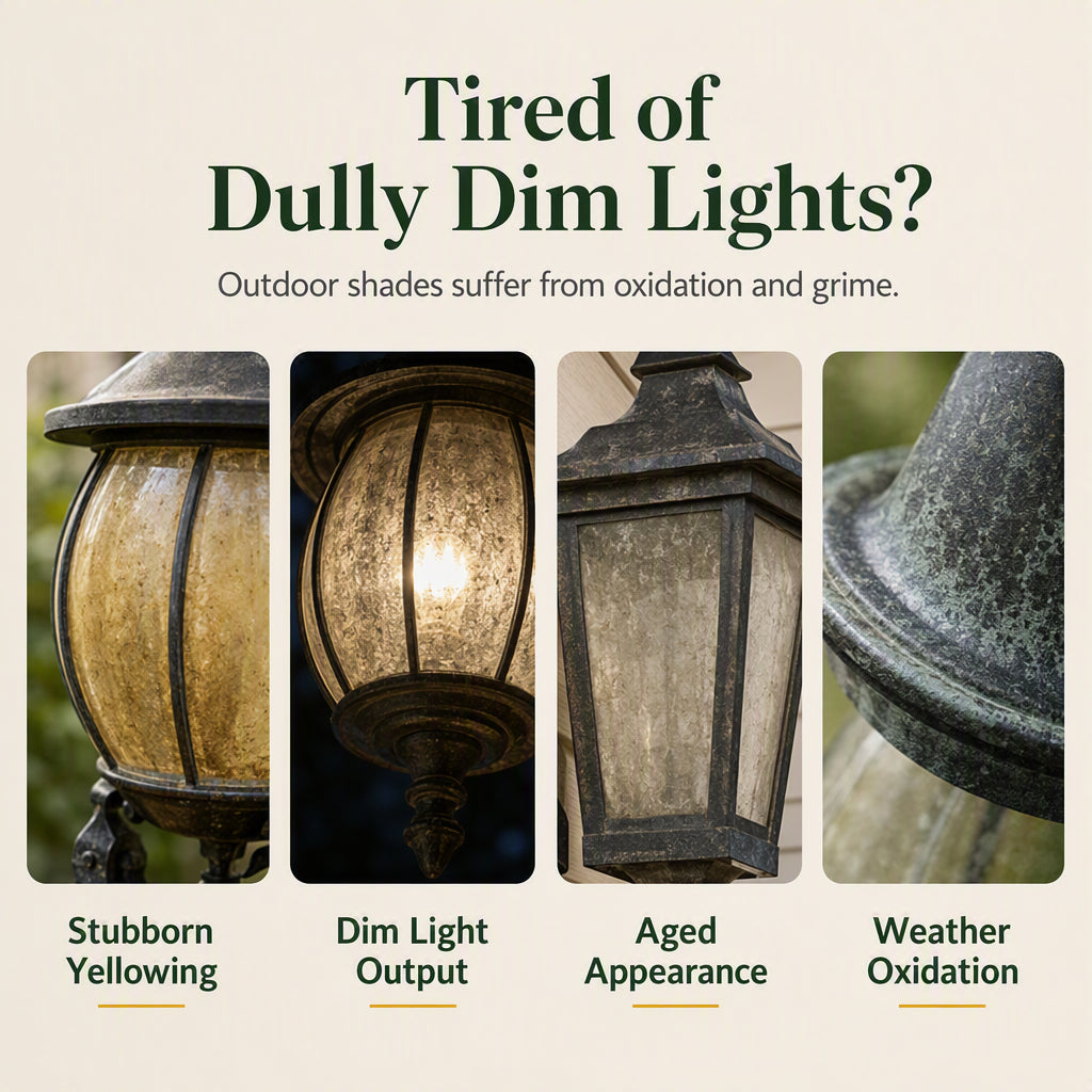 Outdoor Lantern Yellowing Cleaner