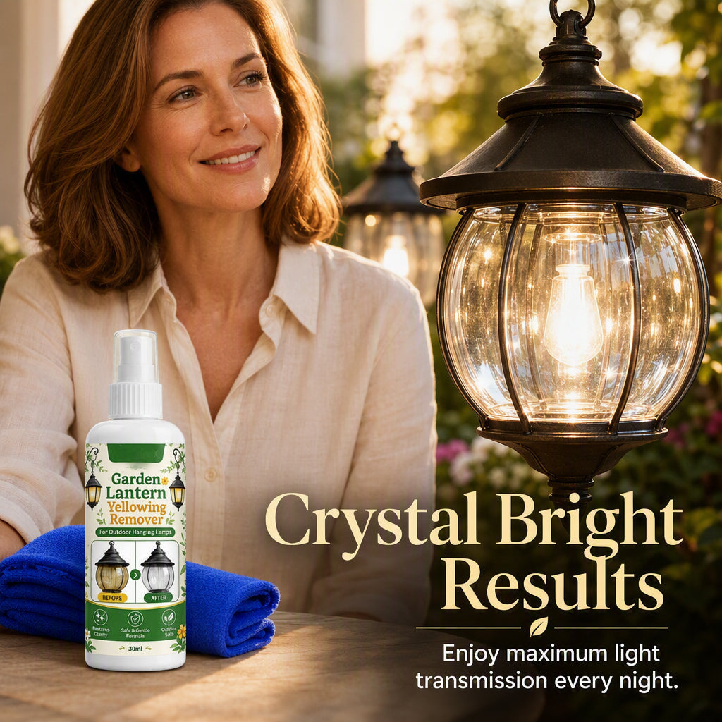 Outdoor Lantern Yellowing Cleaner
