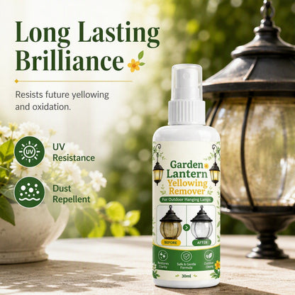 Outdoor Lantern Yellowing Cleaner