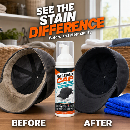 🧢 No-Rinse Baseball Cap Foam Cleaner