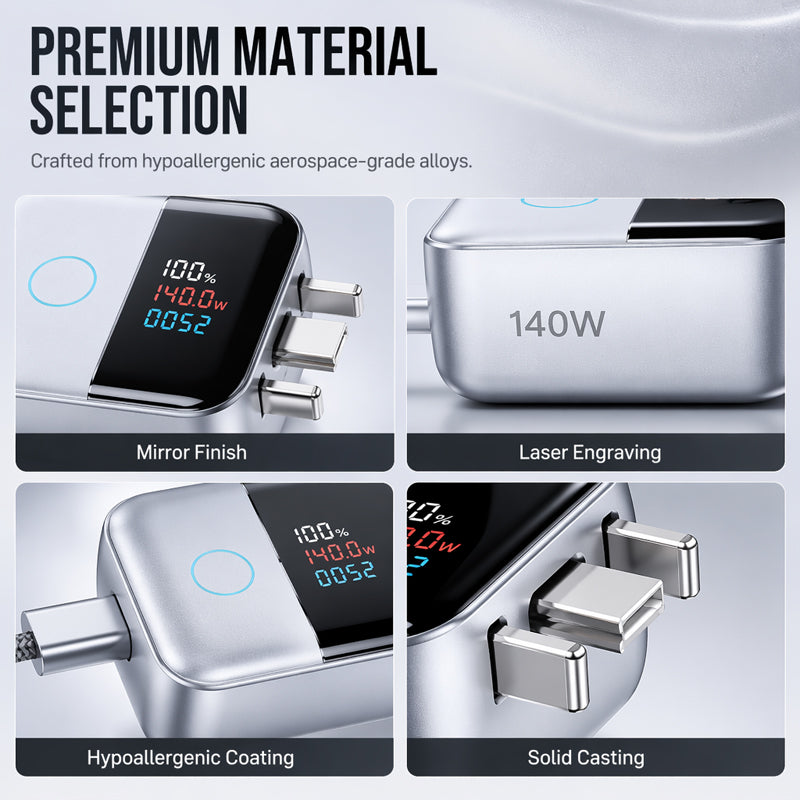 🏆 LAST DAY｜50% OFF! 🔧USB-C Smart Charging Protector with LED Display